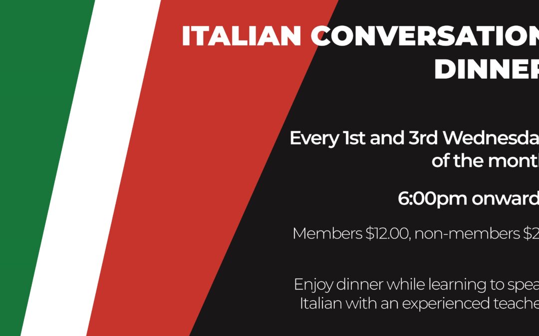 Italian Conversation Dinner